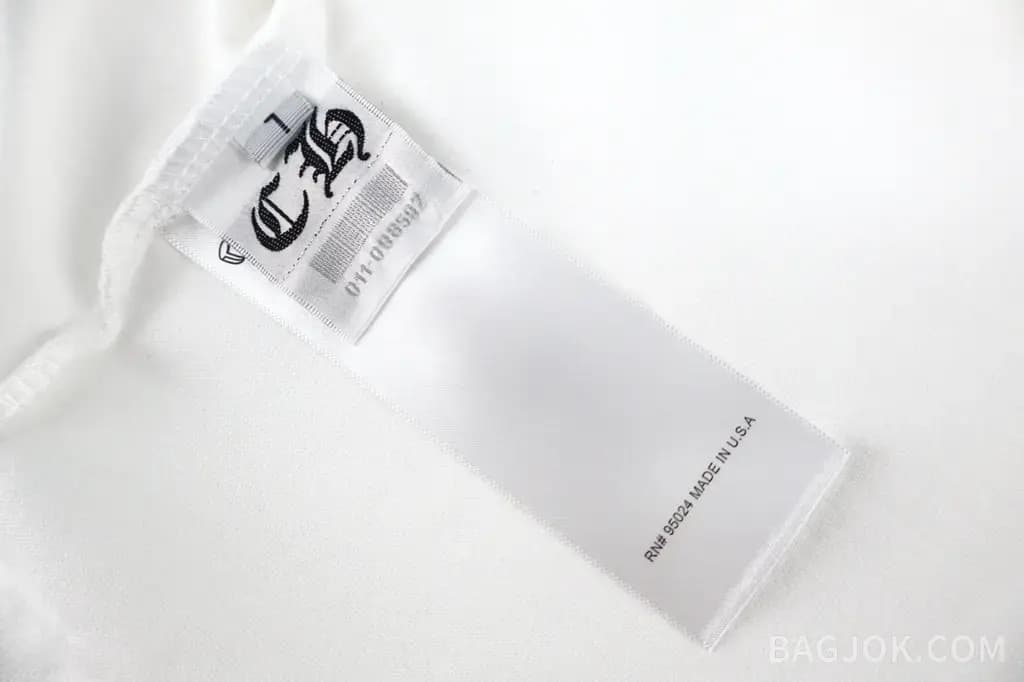 크롬하츠 크롬하츠 블루 크로스 그래픽 반팔 티셔츠 상세 이미지