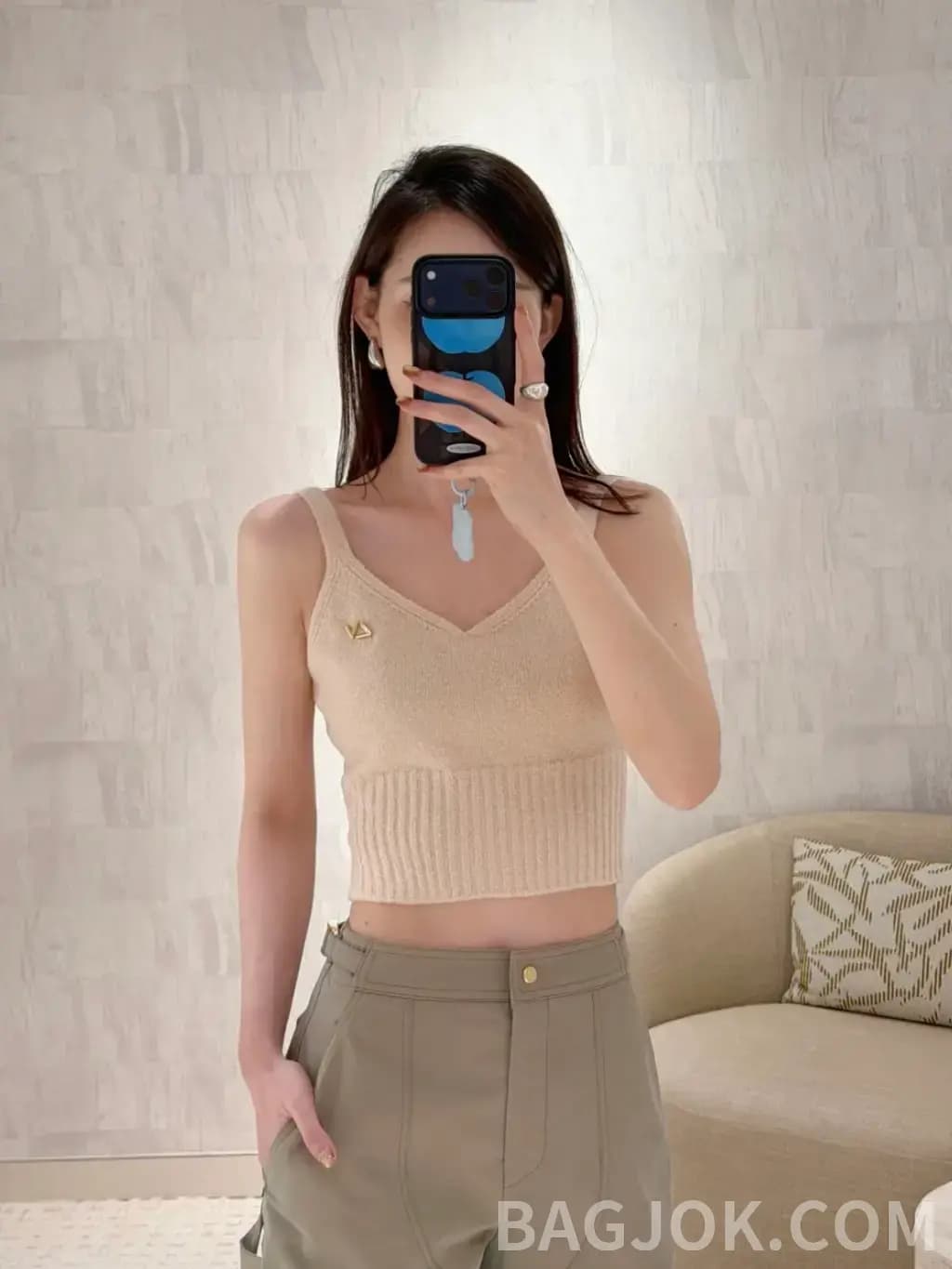 루이비통 루이비통 26SS 울 니트 터틀넥 나시 상세 이미지