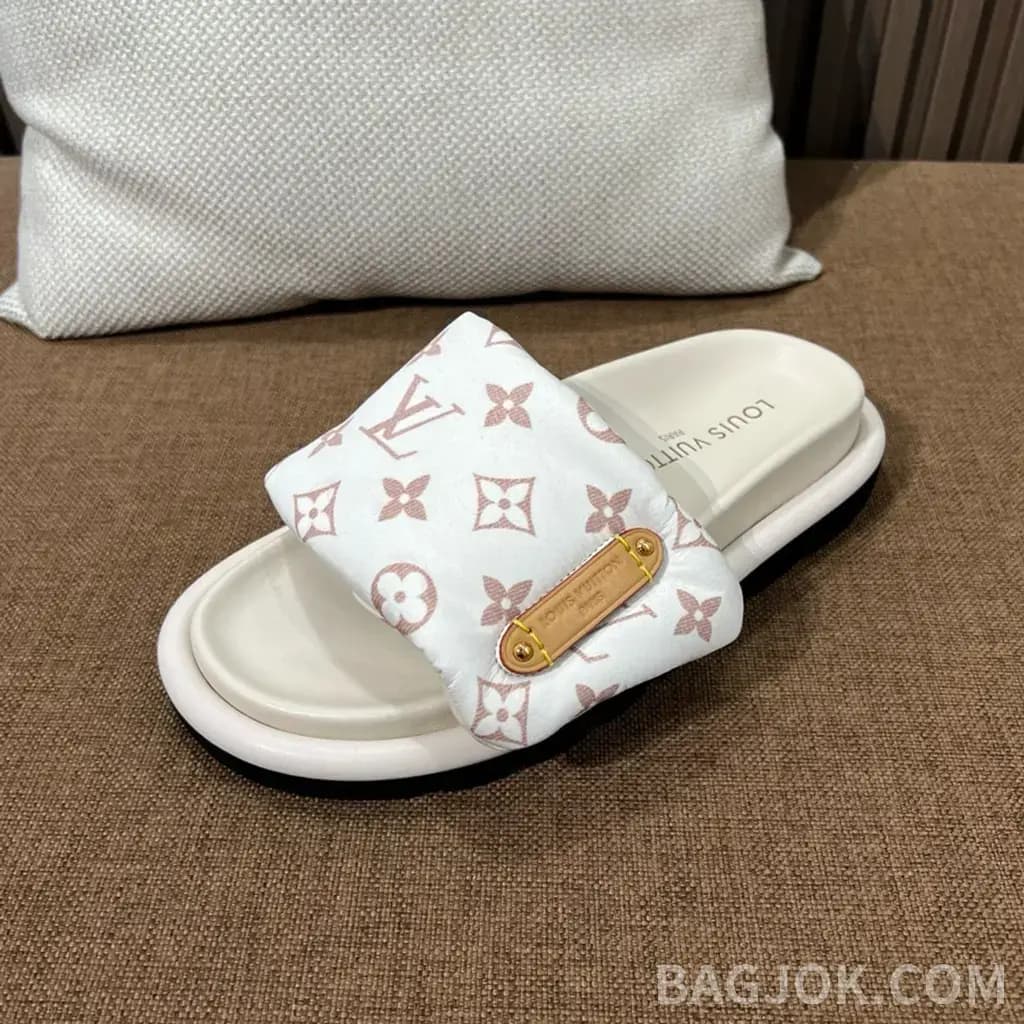 루이비통 루이비통 풀 필로우 플랫 컴포트 뮬 상세 이미지