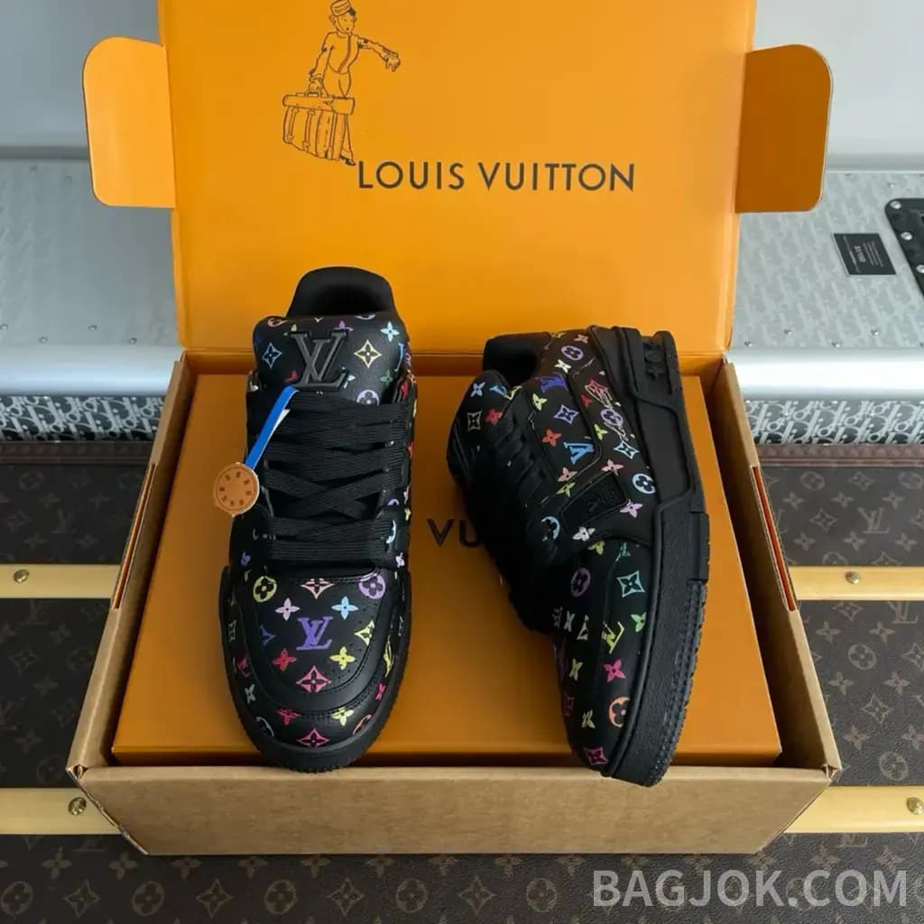 루이비통 루이비통 LV x TM LV 트레이너 여성 스니커즈 상세 이미지