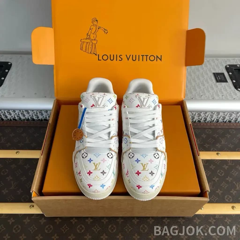 루이비통 루이비통 LV x TM LV 트레이너 여성 스니커즈 상세 이미지