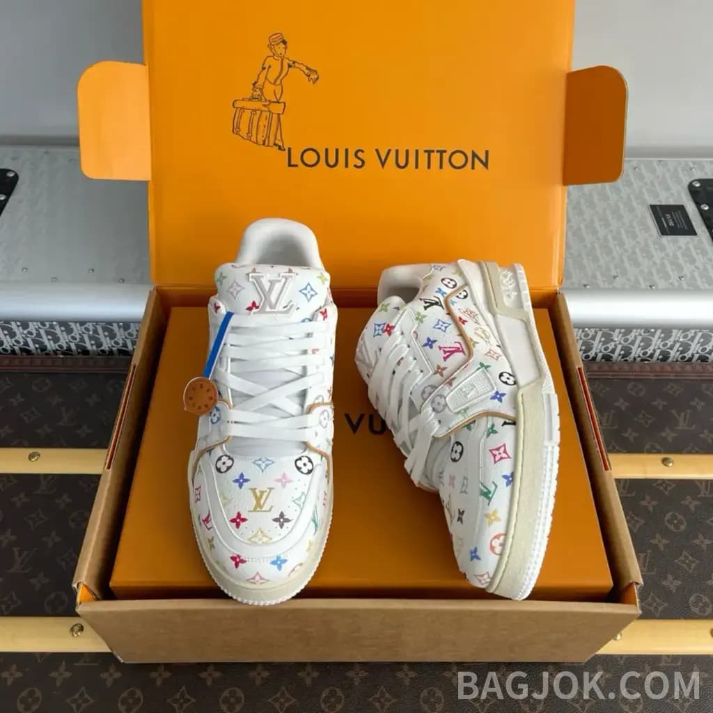 루이비통 루이비통 LV x TM LV 트레이너 여성 스니커즈 상세 이미지