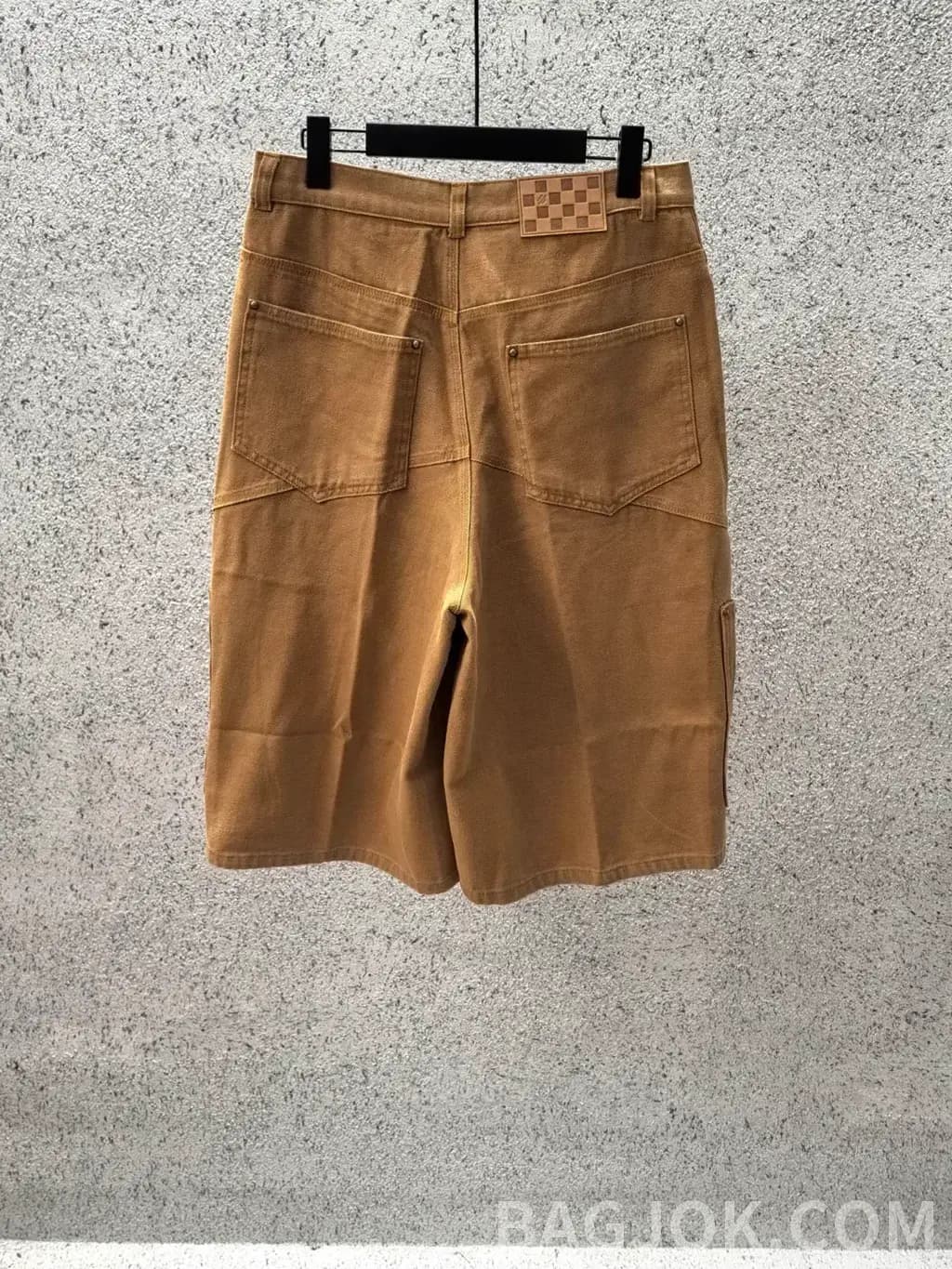 루이비통 루이비통 X 니고 콜라보 데님 카고 쇼츠 상세 이미지