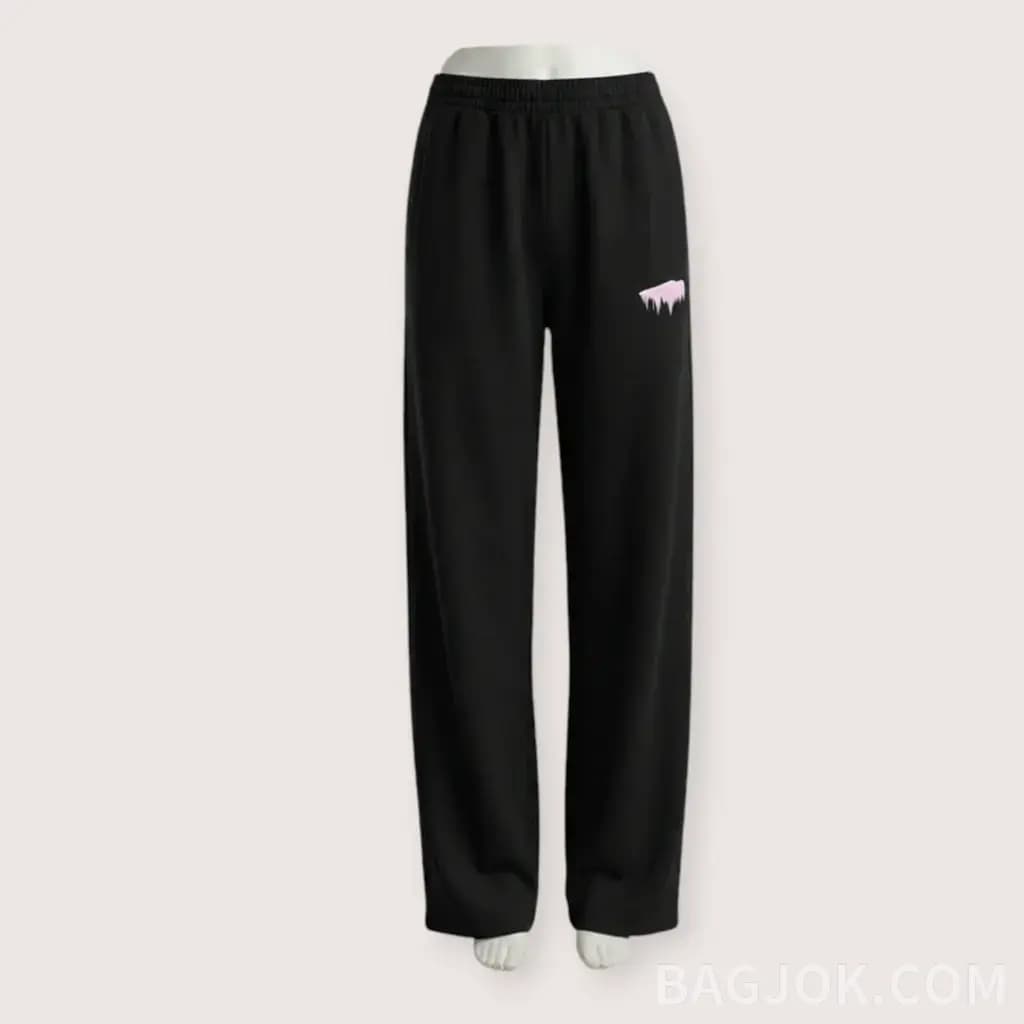 발렌시아가 그래픽 와이드 스웨트 팬츠_대표이미지