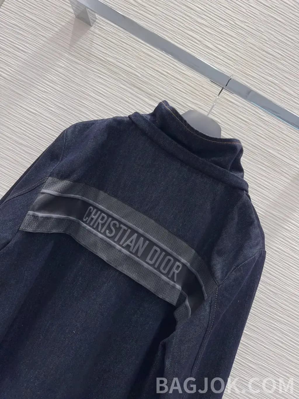 디올 디올 오블리크 패턴 데님 후드 자켓 상세 이미지