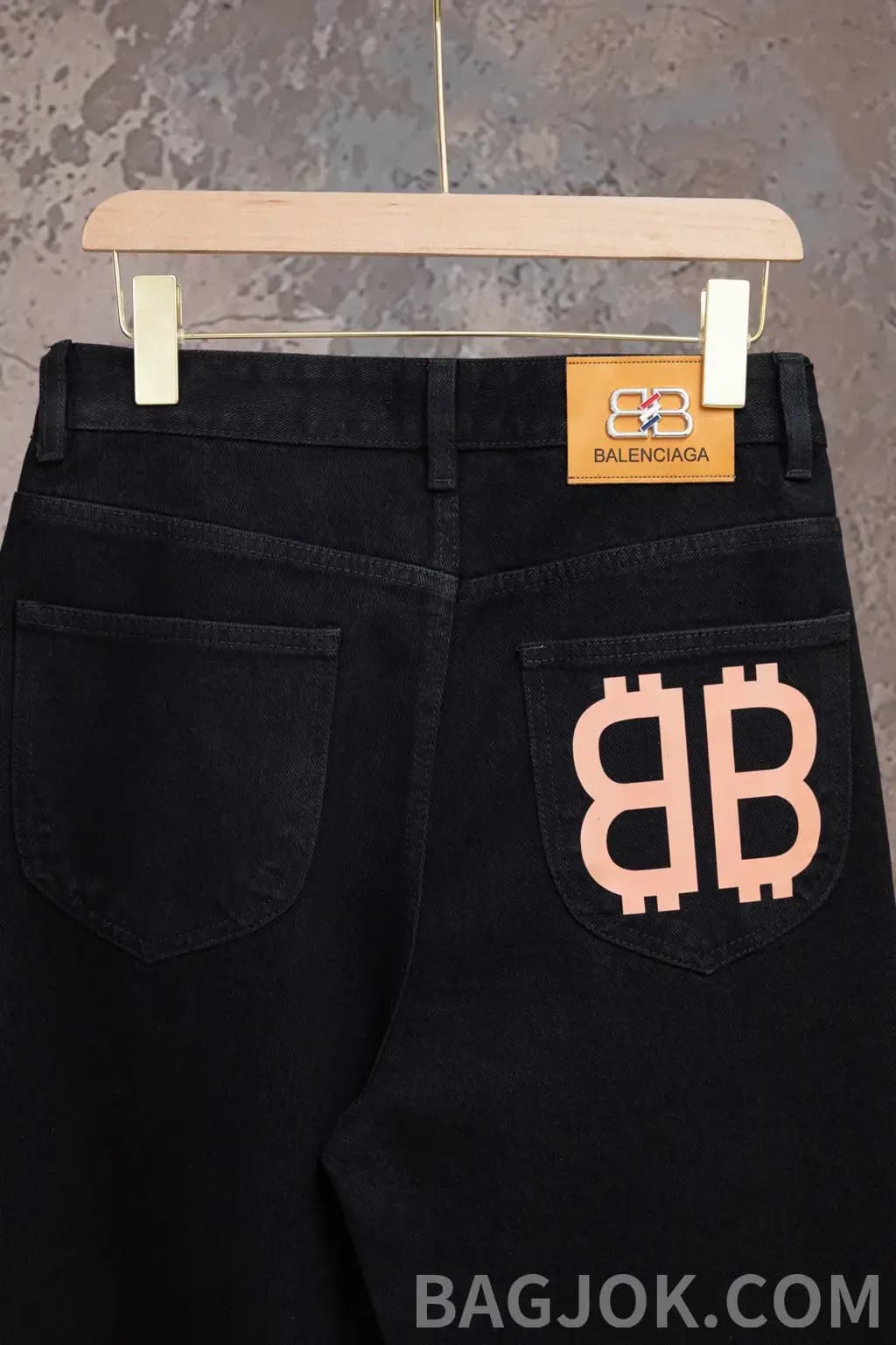 발렌시아가 발렌시아가 시그니처 BB 로고 데님 팬츠 상세 이미지