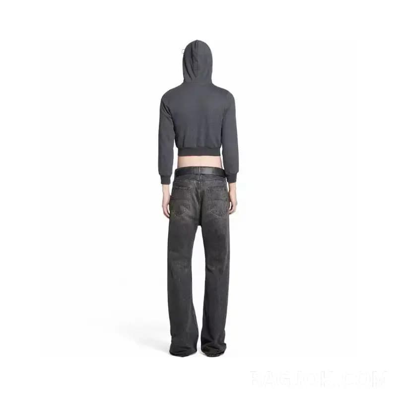 발렌시아가 발렌시아가 헤비 워싱 플레어 와이드 데님 팬츠 상세 이미지