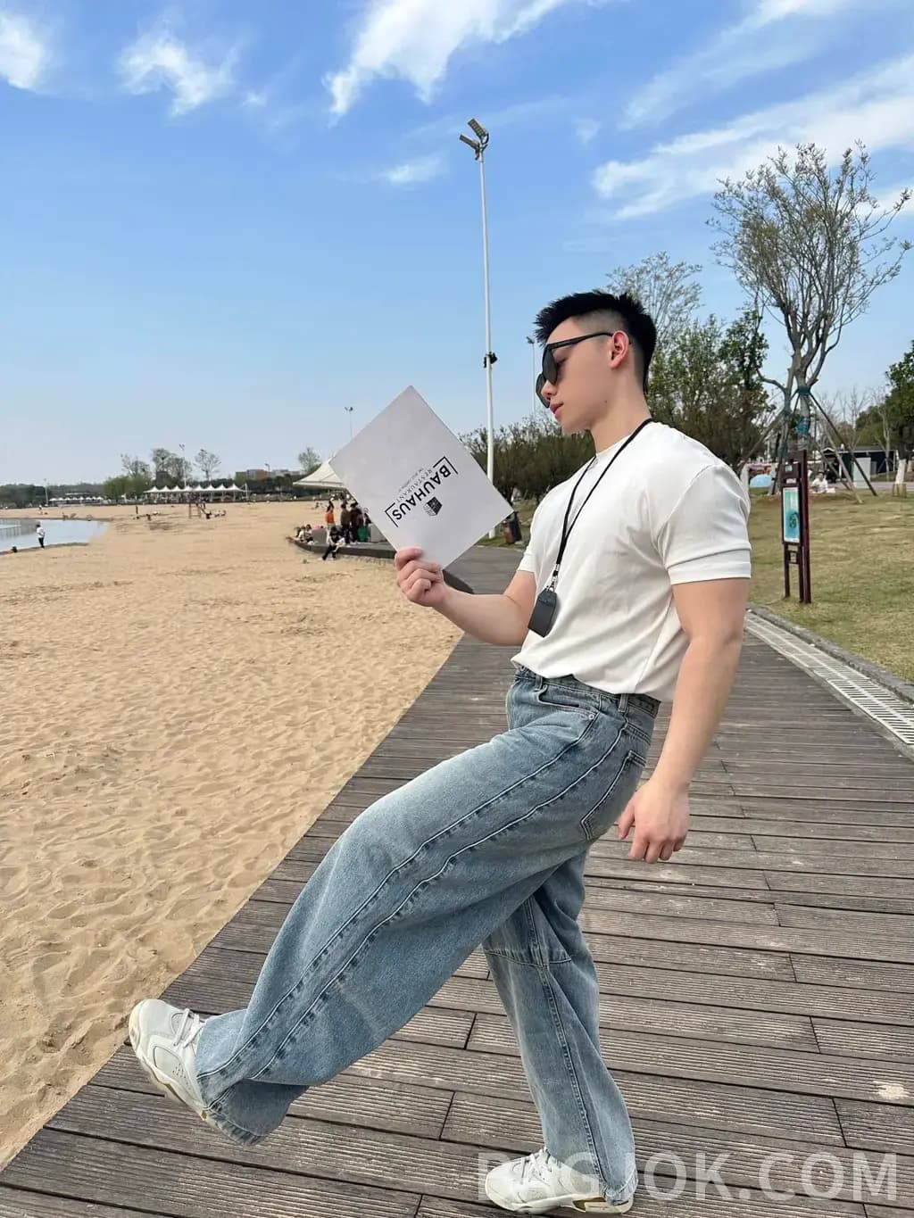 로에베 로에베 와이드 데님 팬츠 상세 이미지