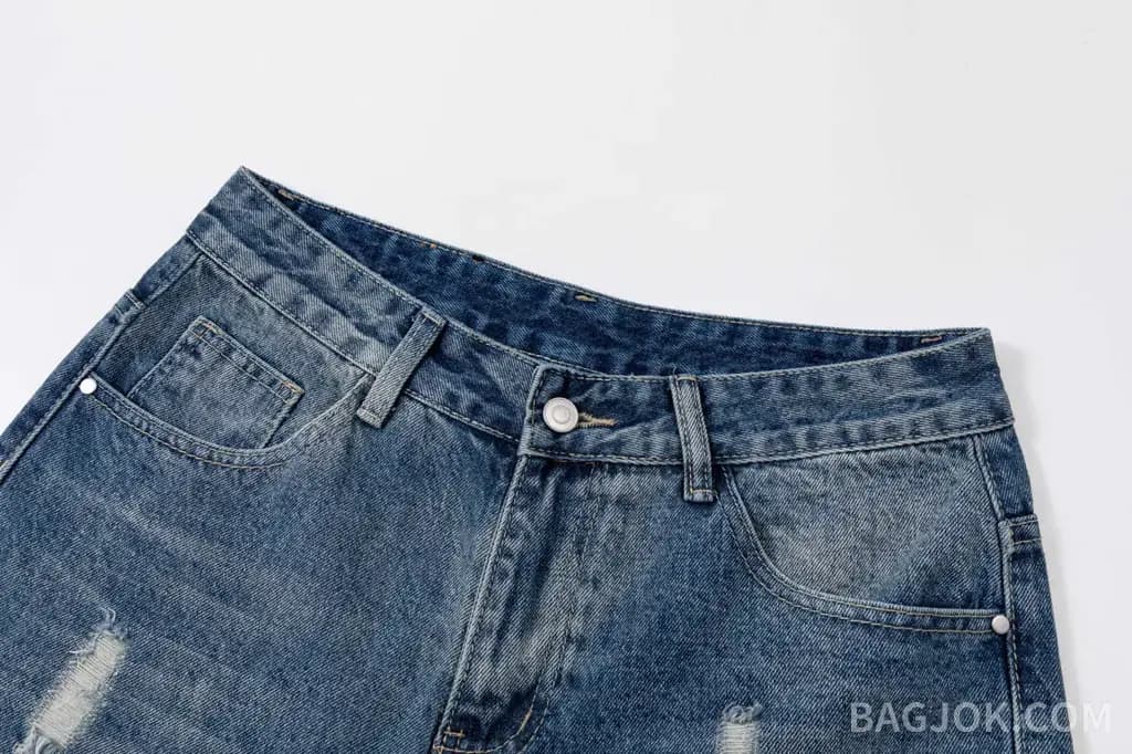펜디 펜디 그래픽 데님 쇼츠 상세 이미지