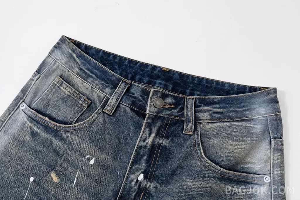 메종 마르지엘라 MAISON MARGIELA 넘버링 페인트 데님 팬츠 상세 이미지
