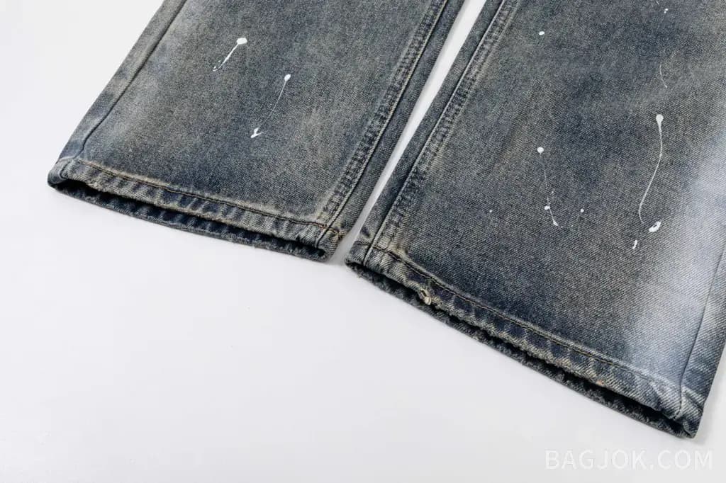 메종 마르지엘라 MAISON MARGIELA 넘버링 페인트 데님 팬츠 상세 이미지