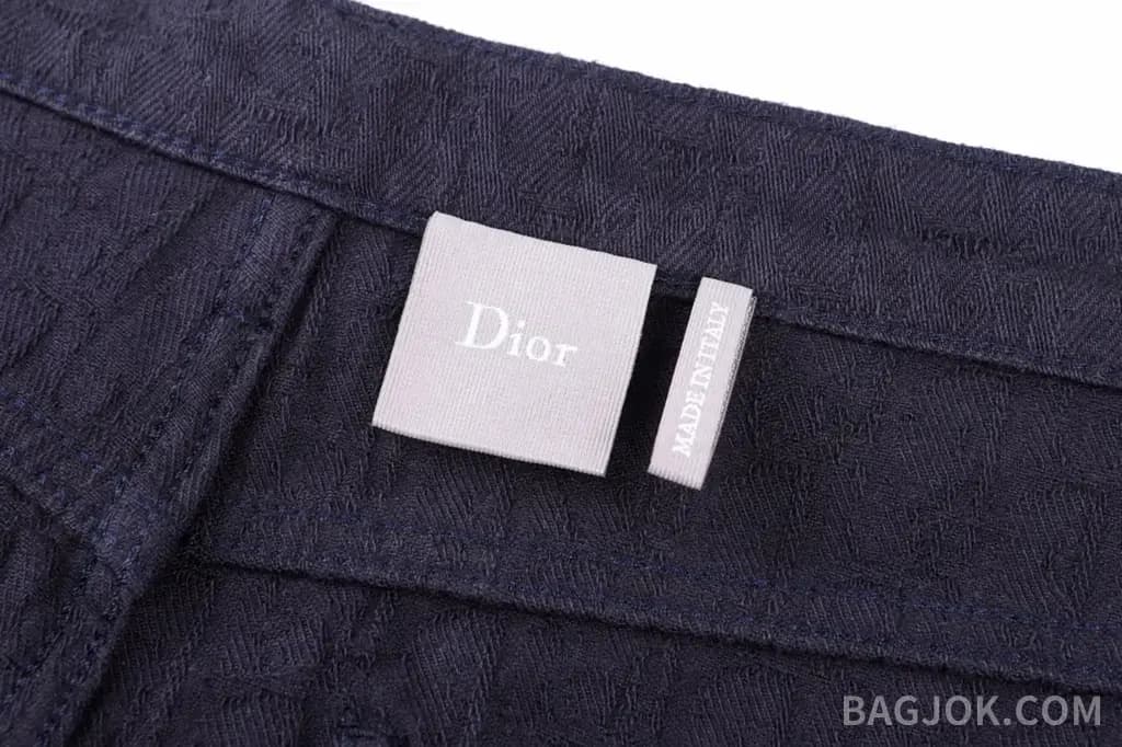 디올 DIOR 오블리크 자카드 데님 팬츠 상세 이미지