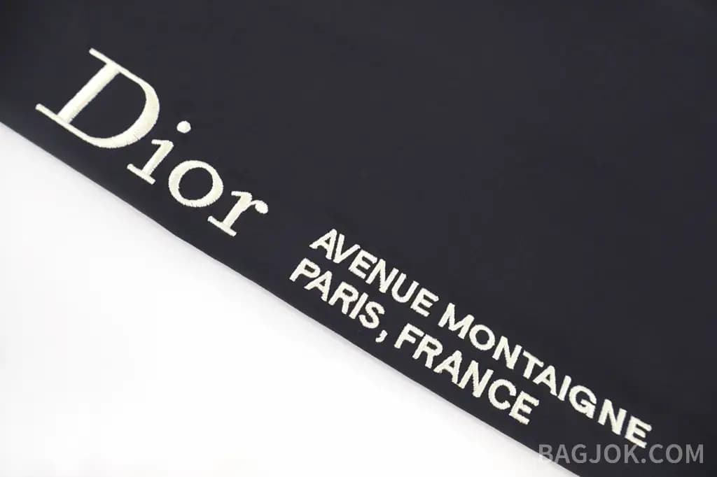 디올 DIOR 아베뉴 몽테뉴 레터링 트랙 팬츠 상세 이미지