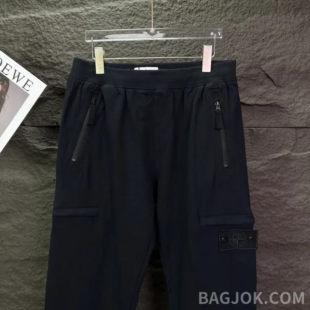 스톤아일랜드 STONE ISLAND 컴퍼스 로고 카고 조거 팬츠 상세 이미지