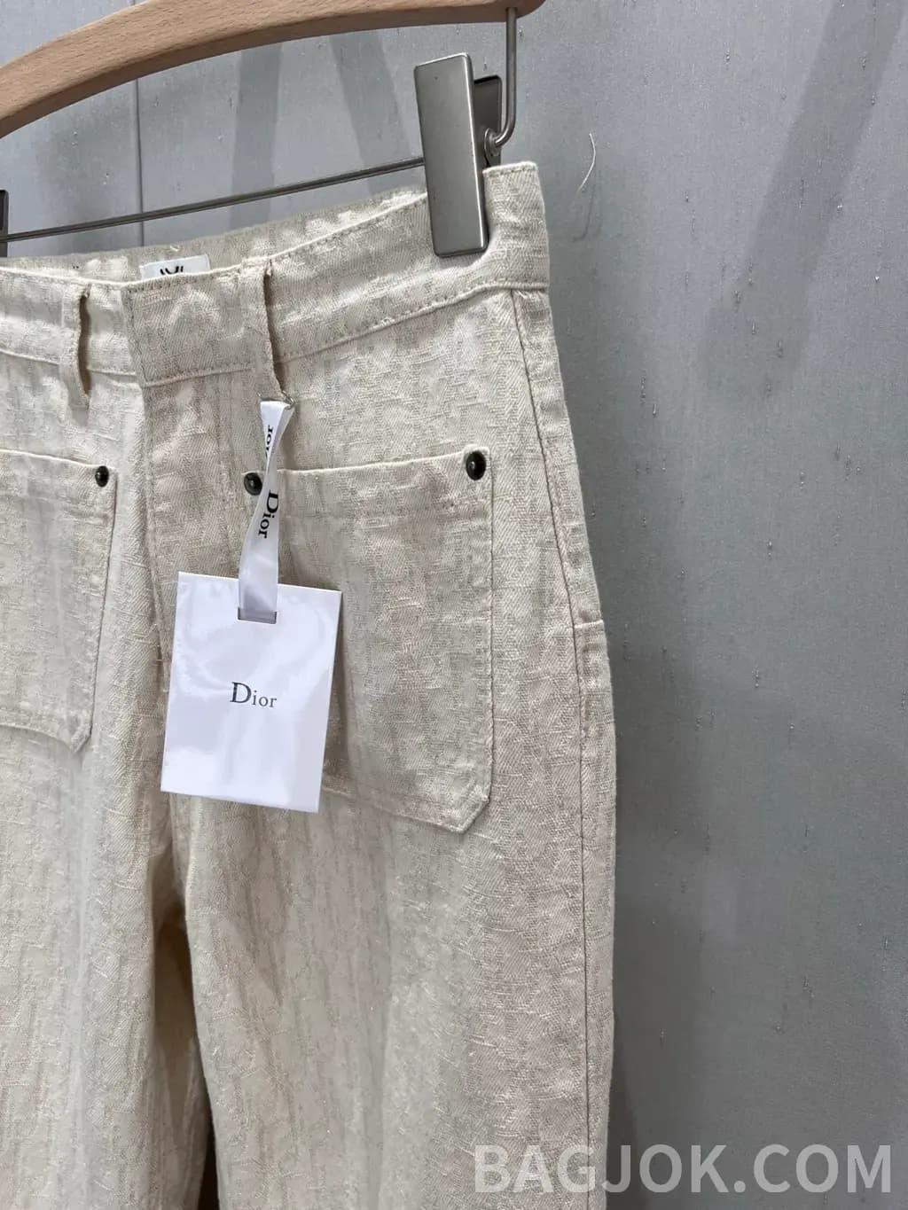 디올 DIOR 오블리크 모노그램 데님 팬츠 상세 이미지