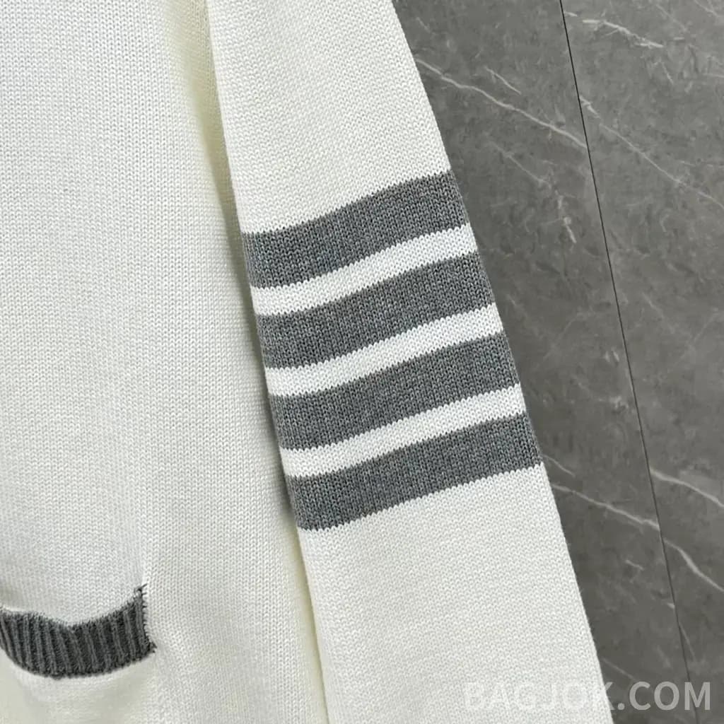 톰브라운 THOM BROWNE 닥스훈트 인타르시아 가디건 상세 이미지