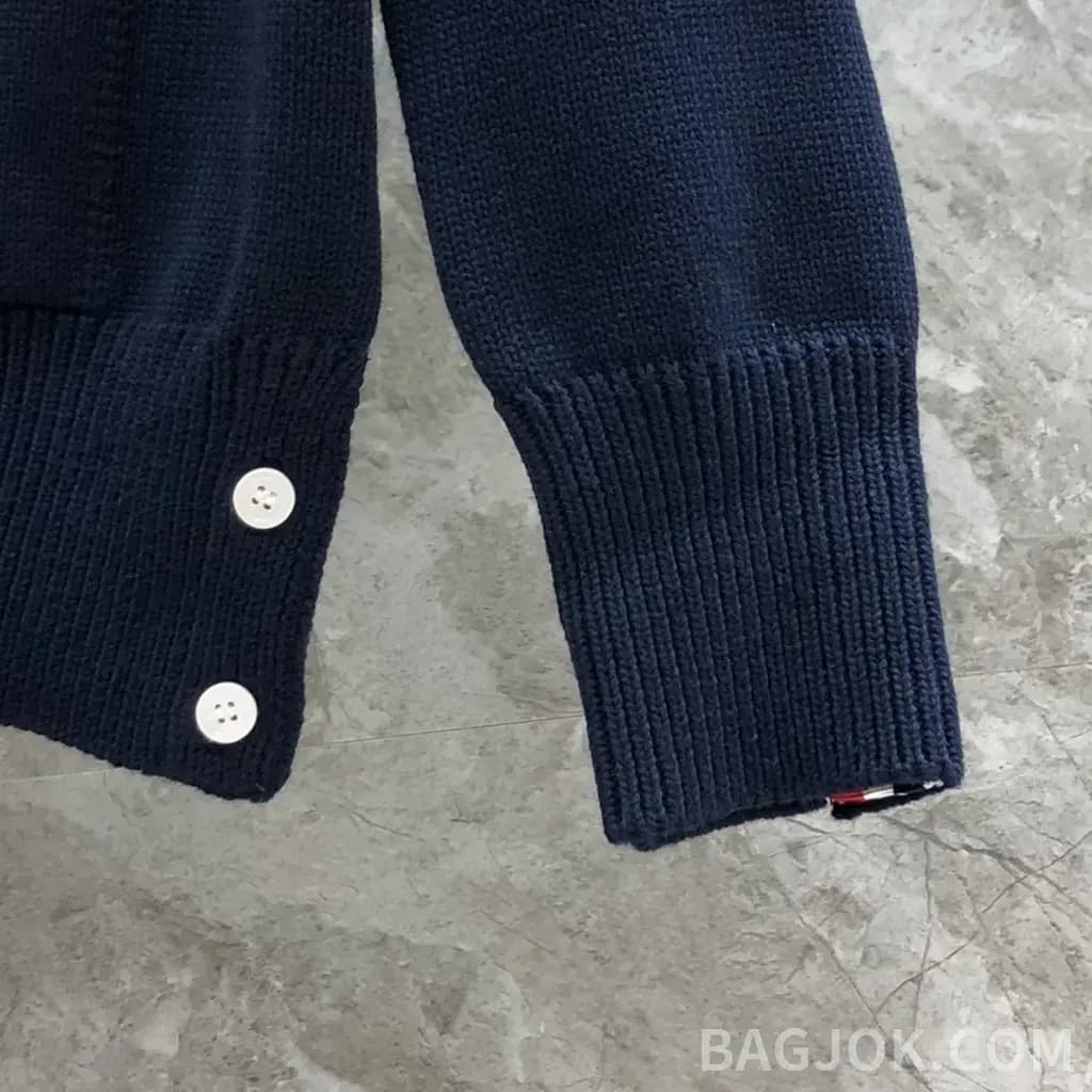 톰브라운 THOM BROWNE 닥스훈트 인타르시아 가디건 상세 이미지