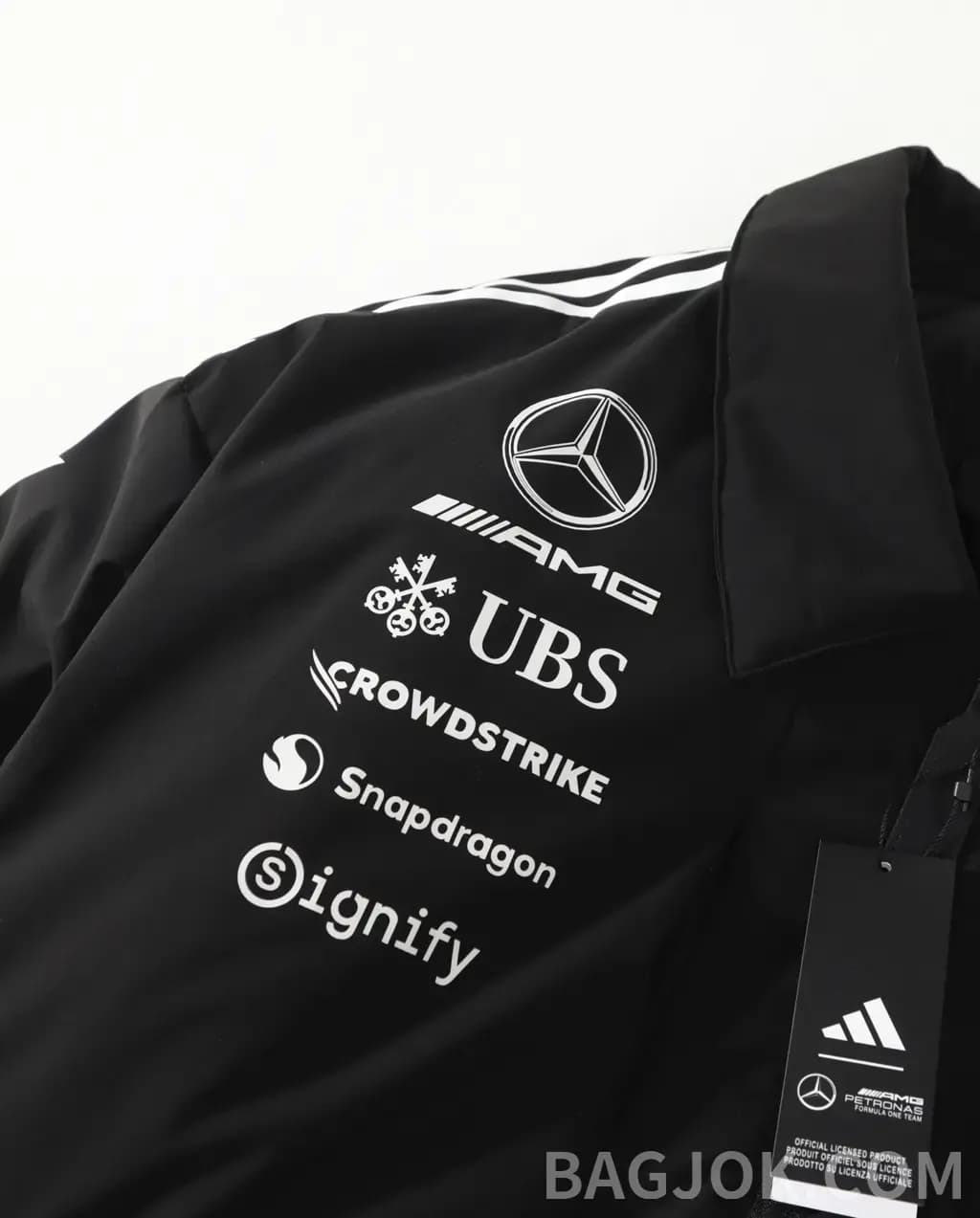 아디다스 ADIDAS x Mercedes-AMG PETRONAS F1 Team 재킷 상세 이미지