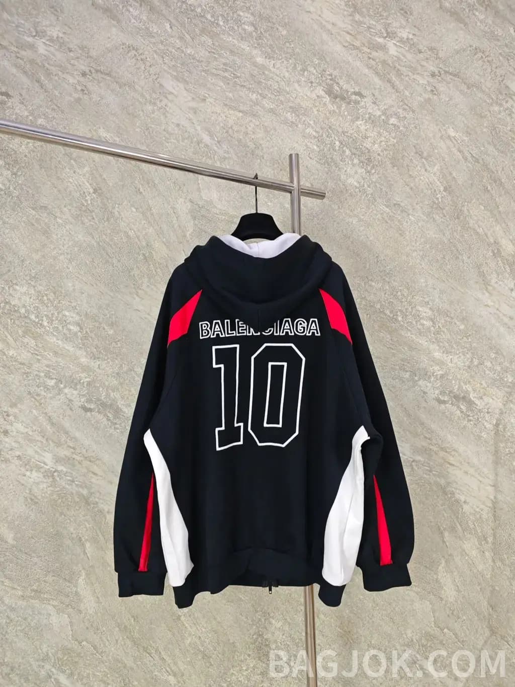 발렌시아가 BALENCIAGA x NBA Big Number Zip-up Hoodie 상세 이미지