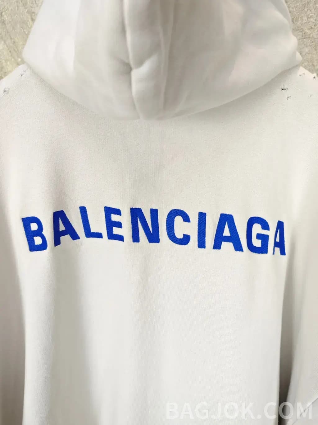 발렌시아가 BALENCIAGA 자수 집업 후드 상세 이미지
