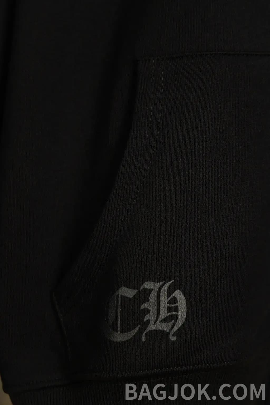 크롬하츠 CHROME HEARTS 그래피티 크로스 집업 후드 상세 이미지