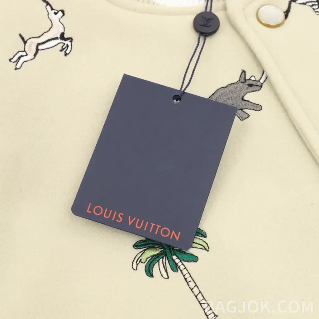 루이비통 LOUIS VUITTON 자수 바시티 자켓 상세 이미지