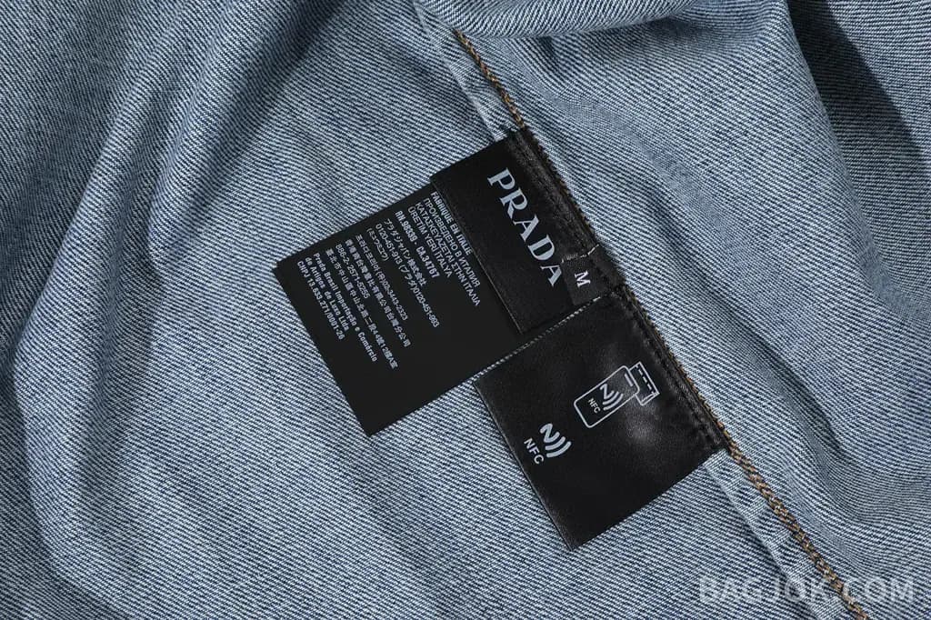 프라다 PRADA 데님 오버자켓 상세 이미지