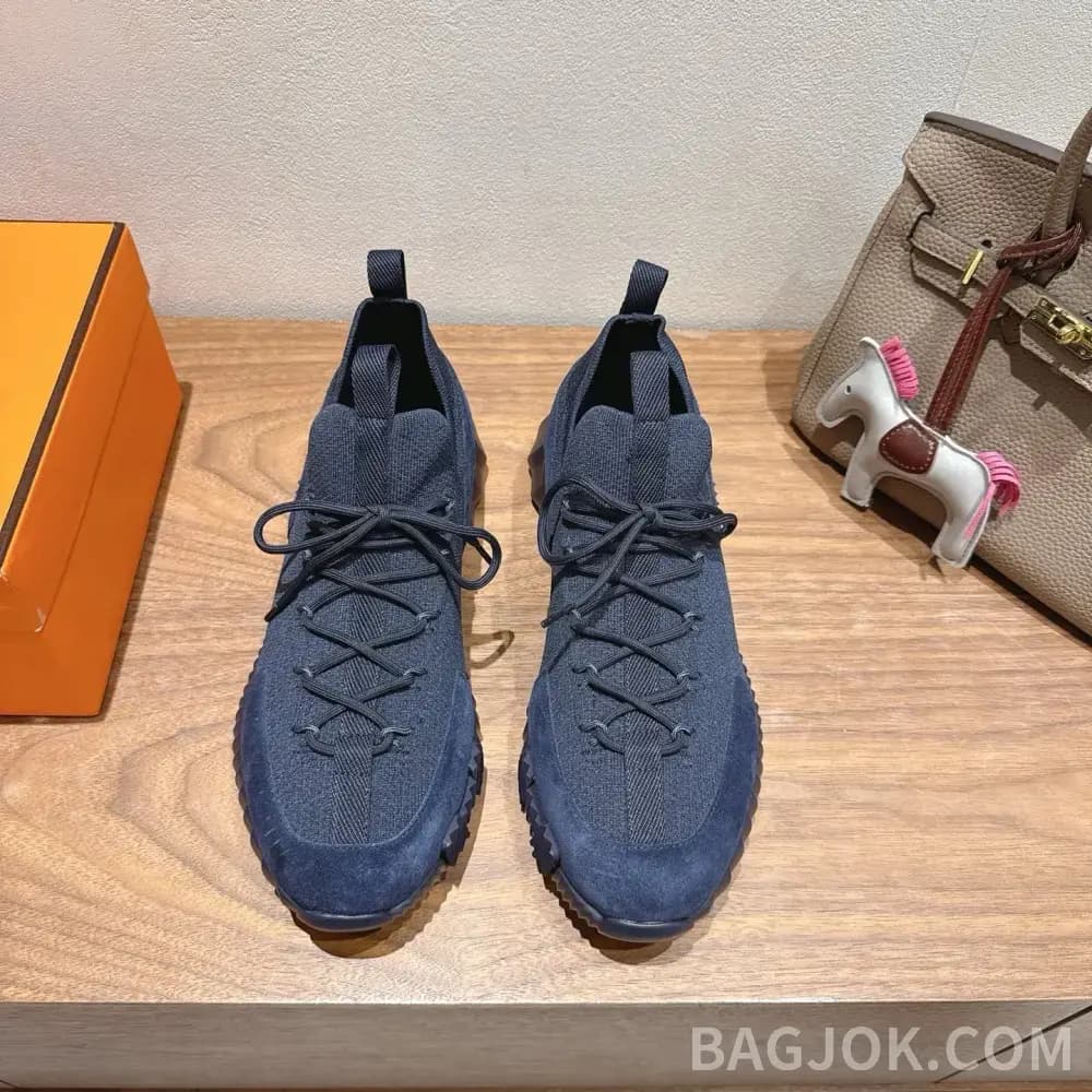 에르메스 에르메스 리프트 스니커즈 ver.1 (니트+스웨이드) 상세 이미지