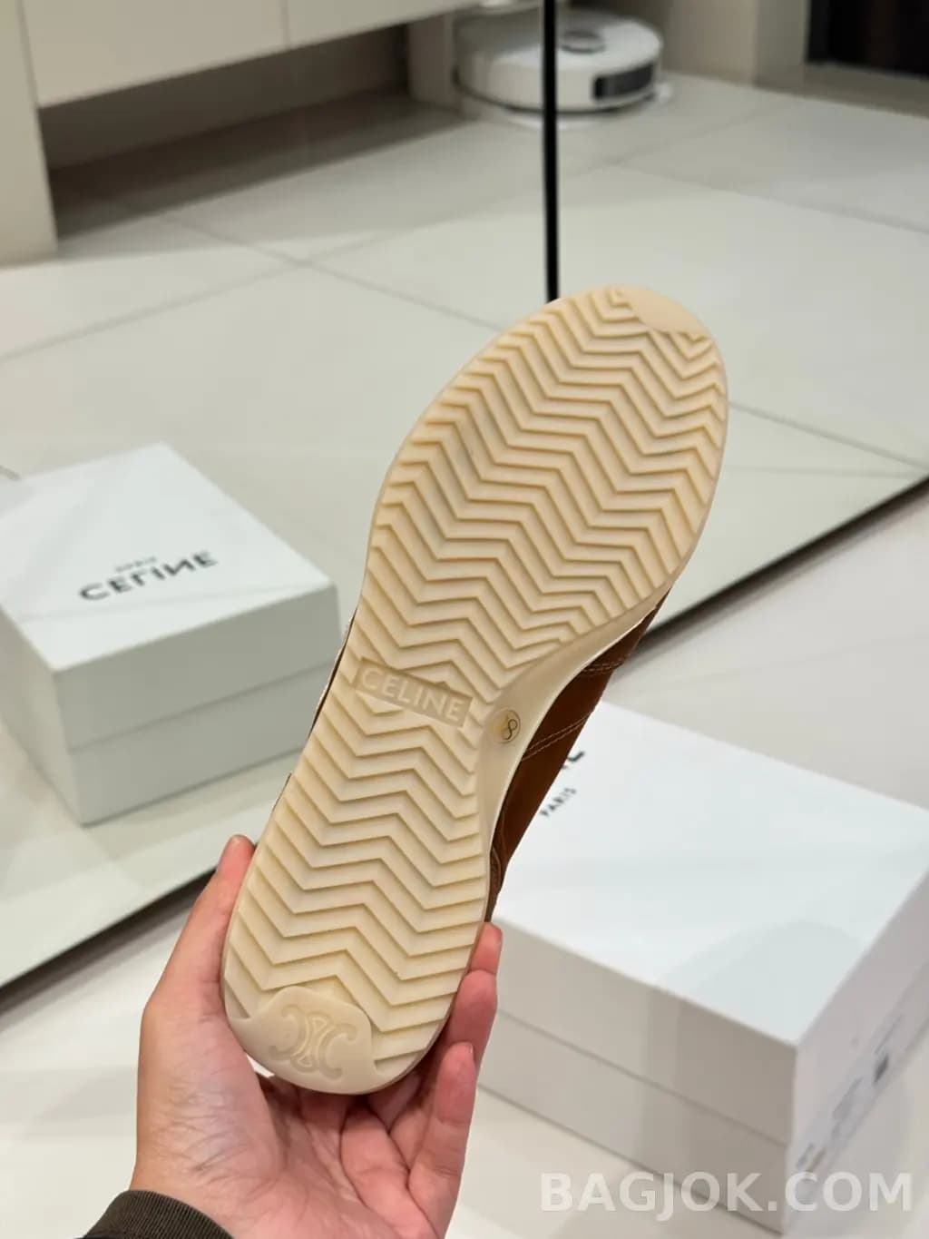 셀린느 셀린느 레이서 로우 스니커즈 상세 이미지