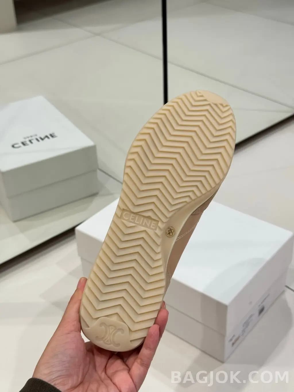 셀린느 셀린느 레이서 로우 스니커즈 상세 이미지