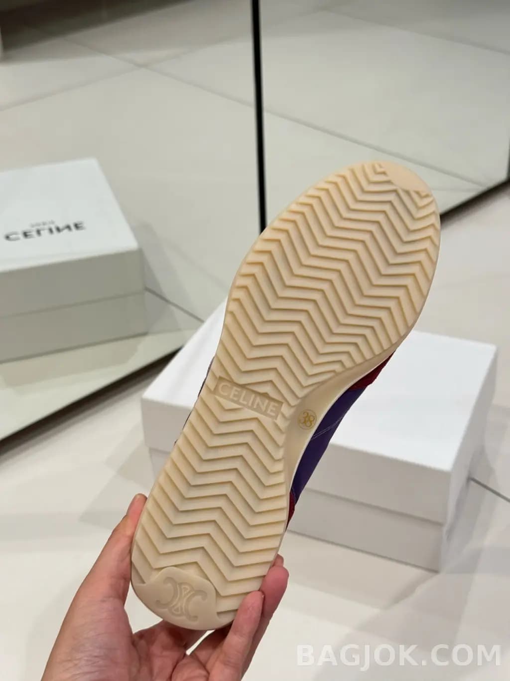 셀린느 셀린느 레이서 로우 스니커즈 상세 이미지