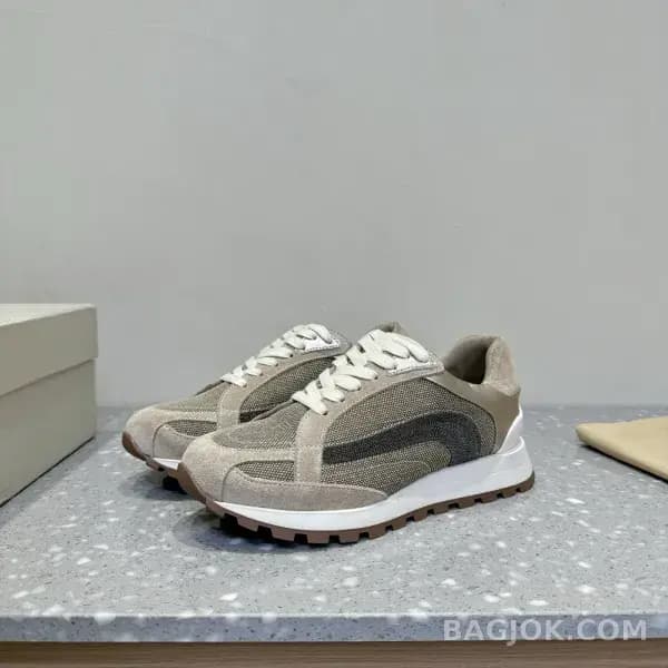 보스넬로쿠치넬리 보스넬로 쿠치넬리 테크 패널 스니커즈 상세 이미지
