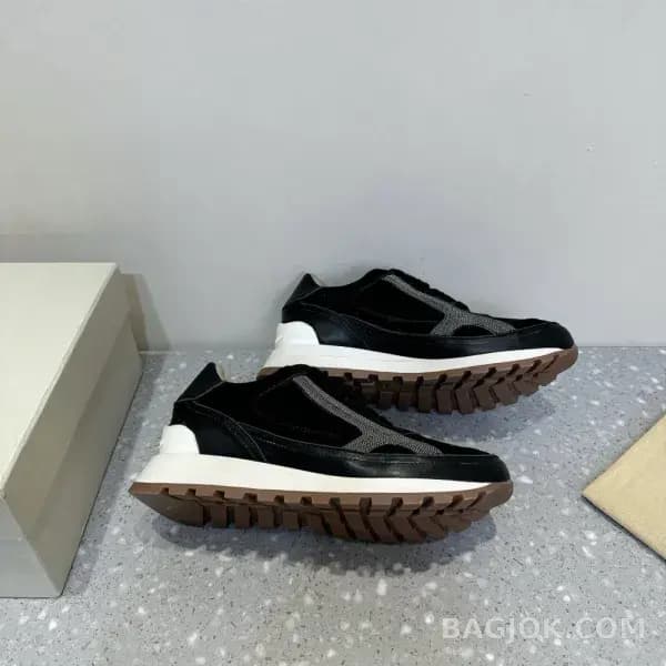 보스넬로쿠치넬리 보스넬로 쿠치넬리 크로스 패널 스니커즈 상세 이미지