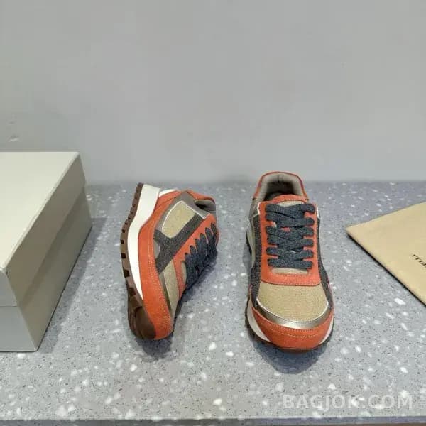 보스넬로쿠치넬리 보스넬로 쿠치넬리 크로스 패널 스니커즈 상세 이미지