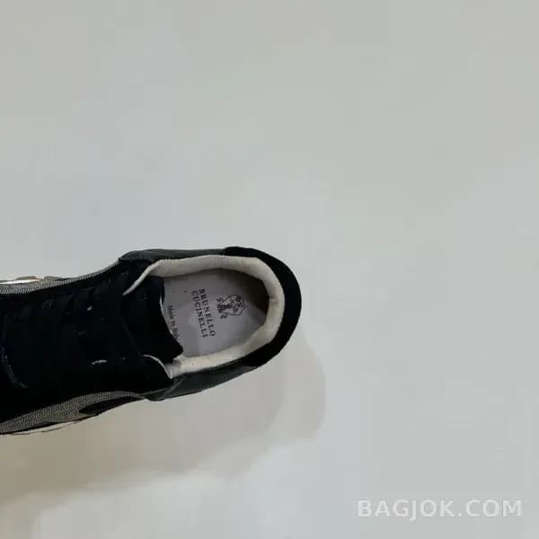 보스넬로쿠치넬리 보스넬로 쿠치넬리 크로스 패널 스니커즈 상세 이미지