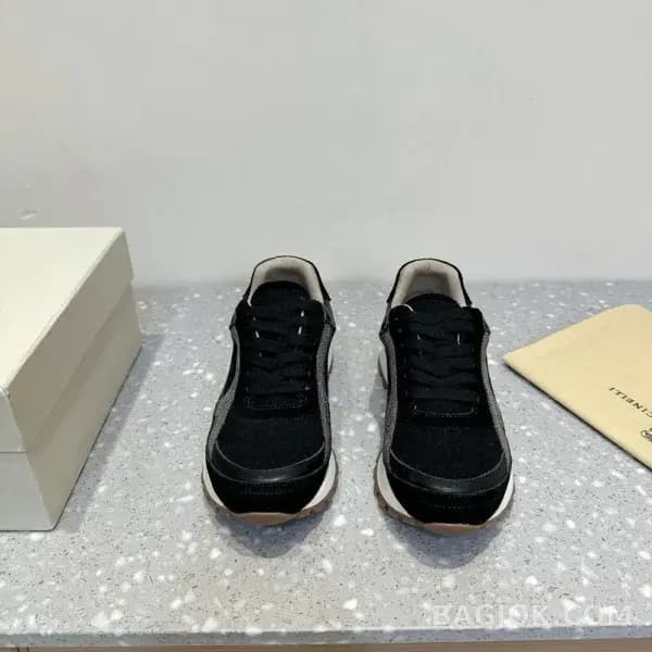 보스넬로쿠치넬리 보스넬로 쿠치넬리 크로스 패널 스니커즈 상세 이미지