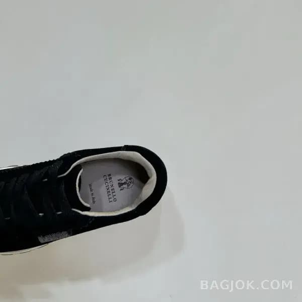보스넬로쿠치넬리 보스넬로 쿠치넬리 콘트라스트 패널 러너 스니커즈 상세 이미지