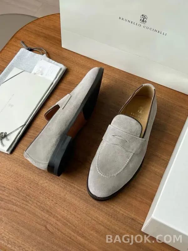 보스넬로쿠치넬리 보스넬로 쿠치넬리 클래식 페니 로퍼 상세 이미지