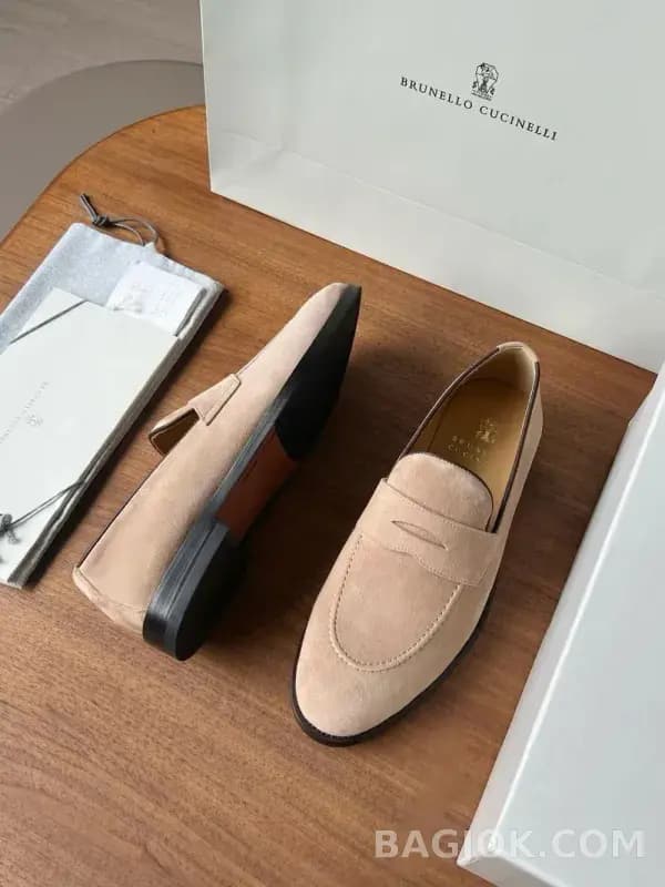 보스넬로쿠치넬리 보스넬로 쿠치넬리 클래식 페니 로퍼 상세 이미지